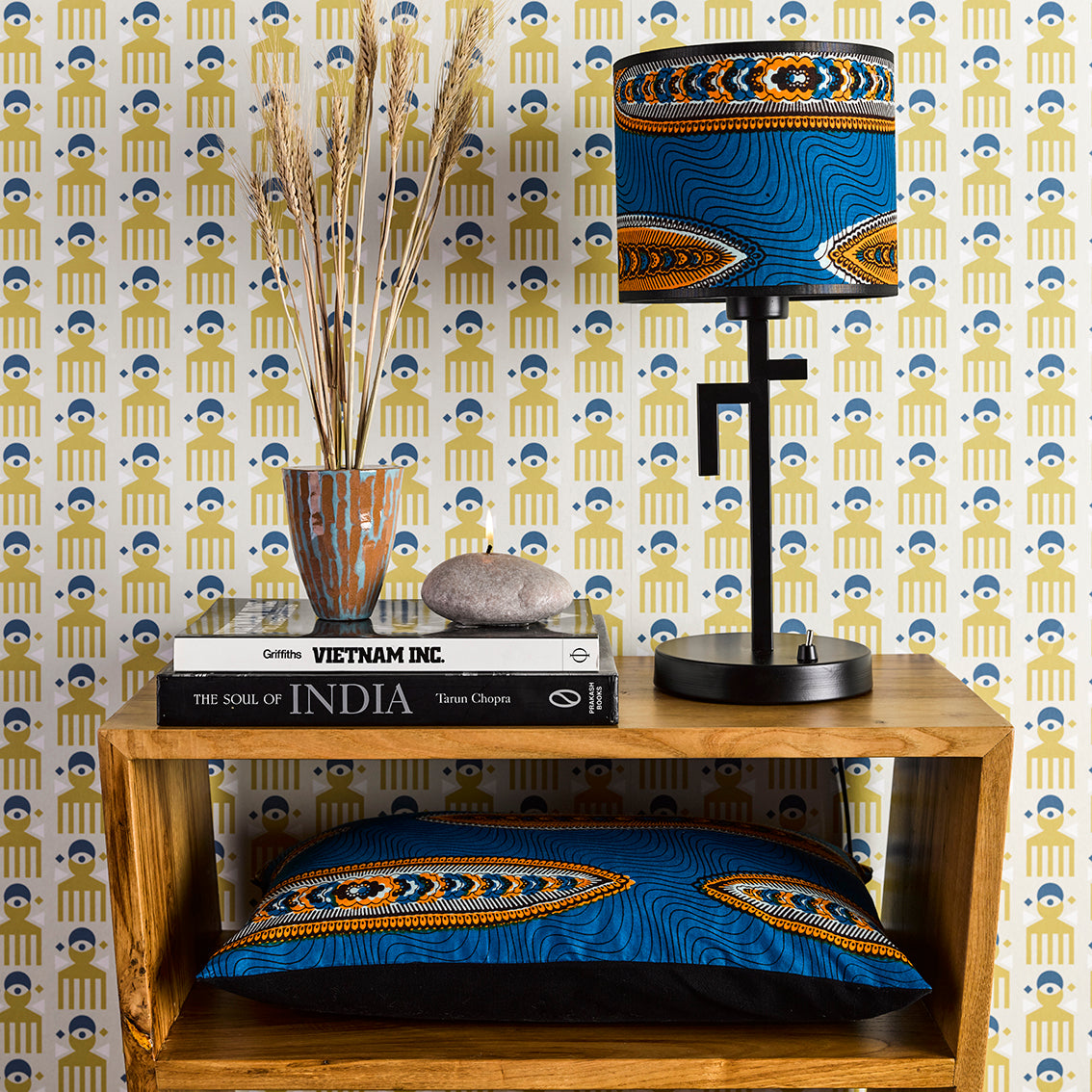 Sarı Duafe Duvar Kağıdı