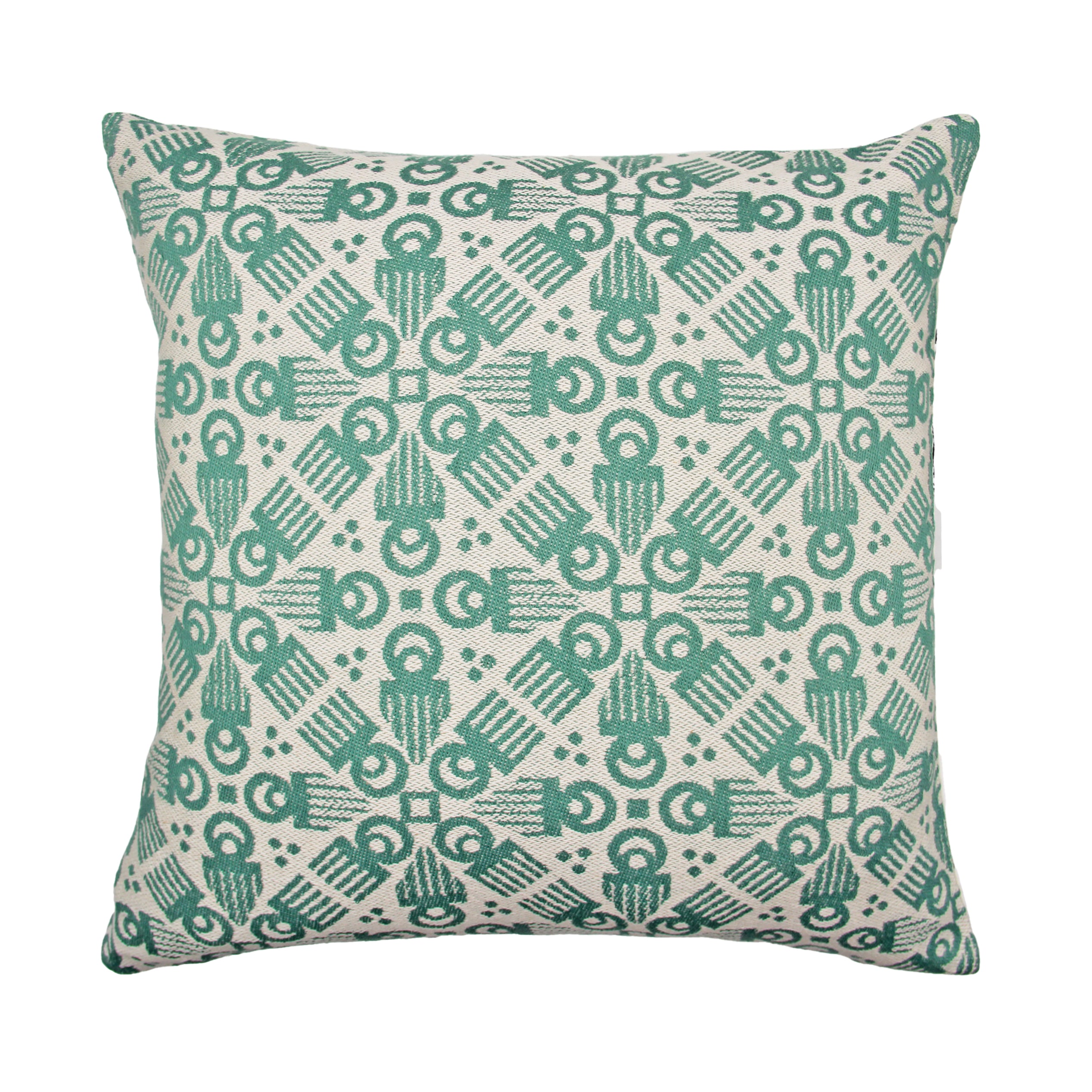 Mustard Woven 'Duafe' Cushion