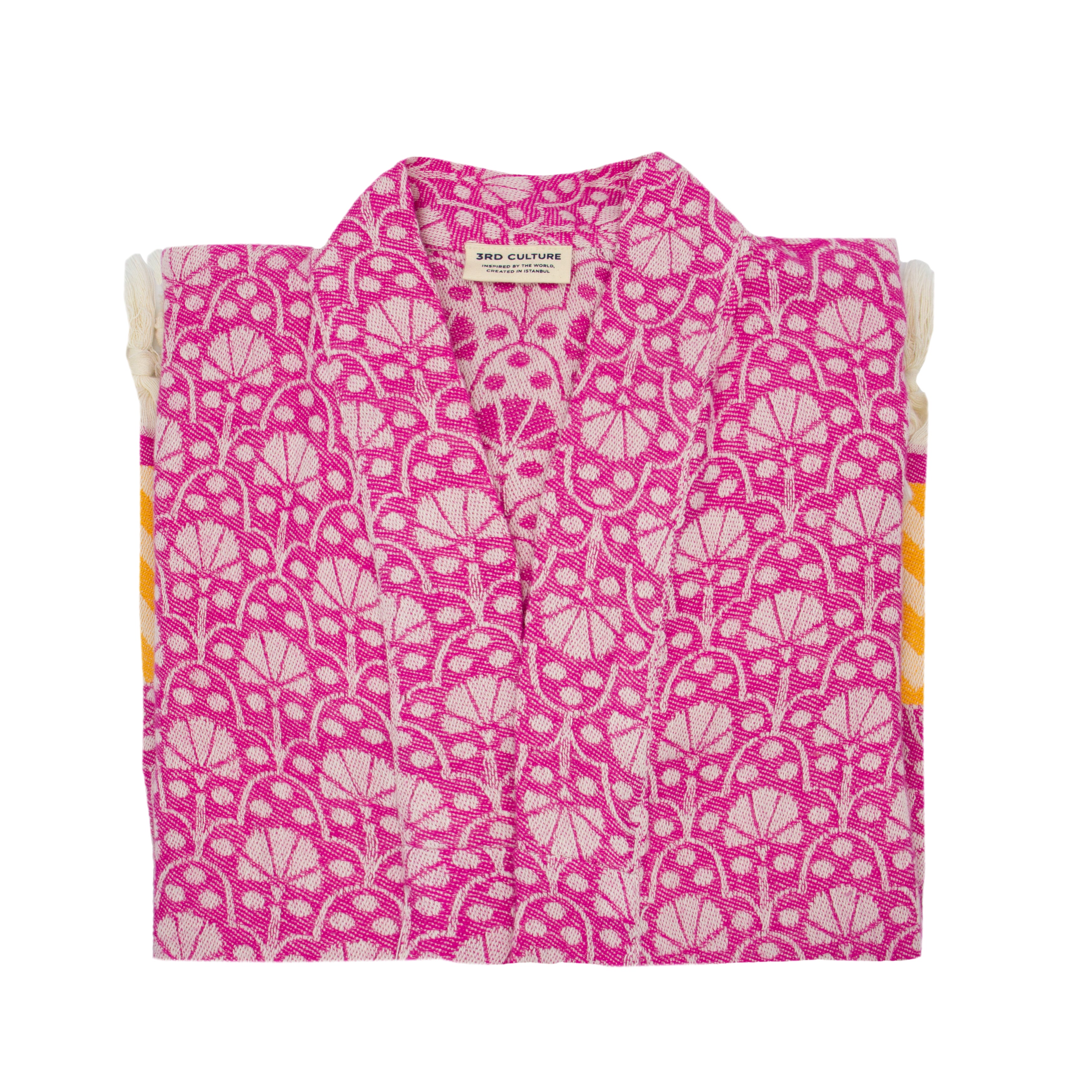 Fuchsia 'Jaipur' Kimono