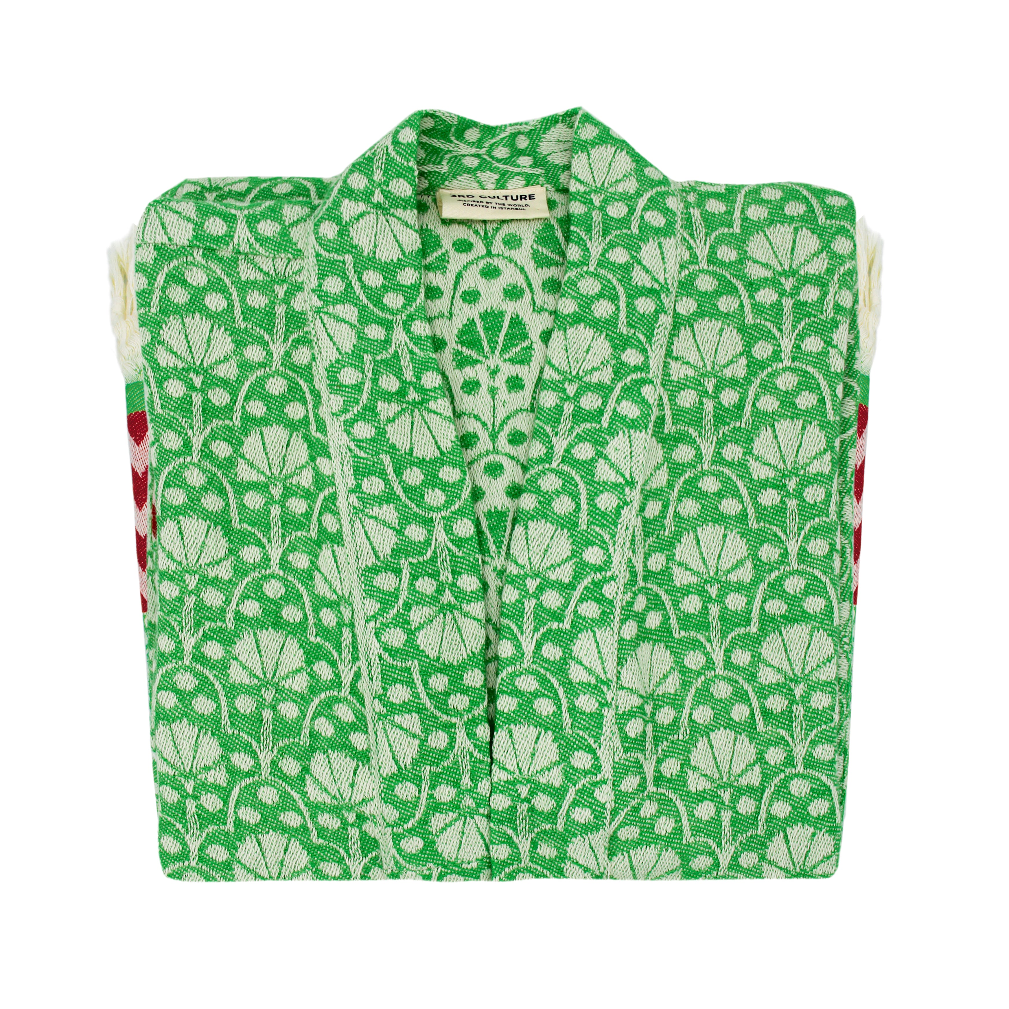 Green 'Jaipur' Kimono