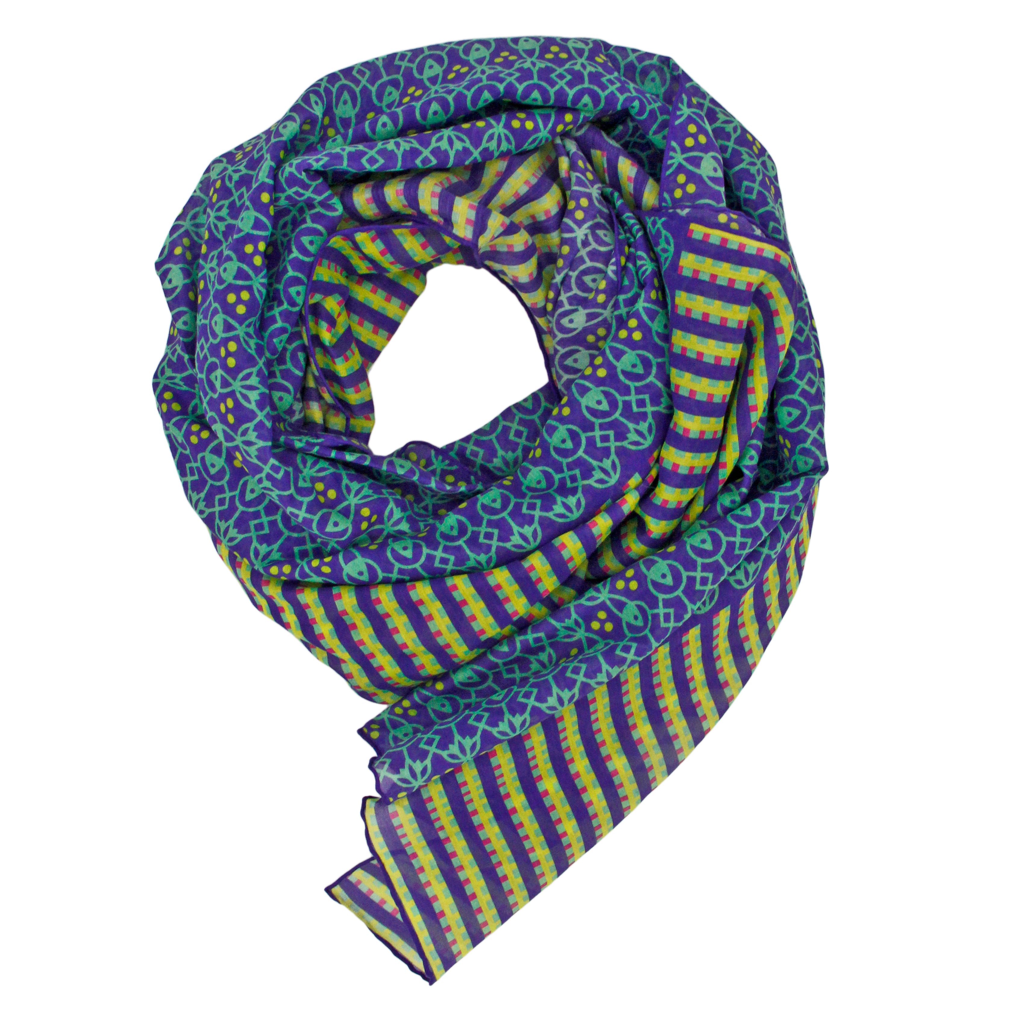 Tanzanit 'Mahi' Uzun Eşarp