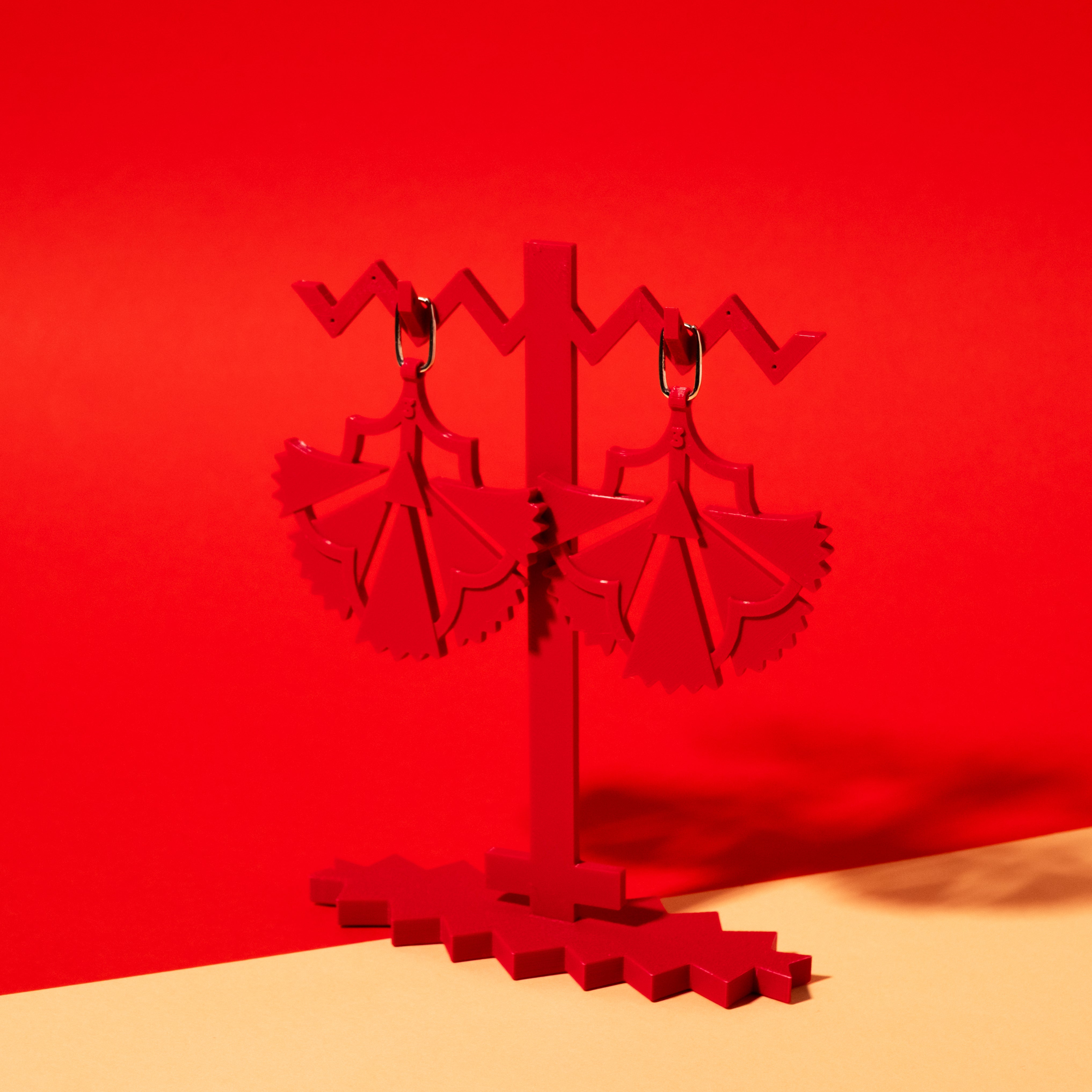 Jaipur Carnation Küpe