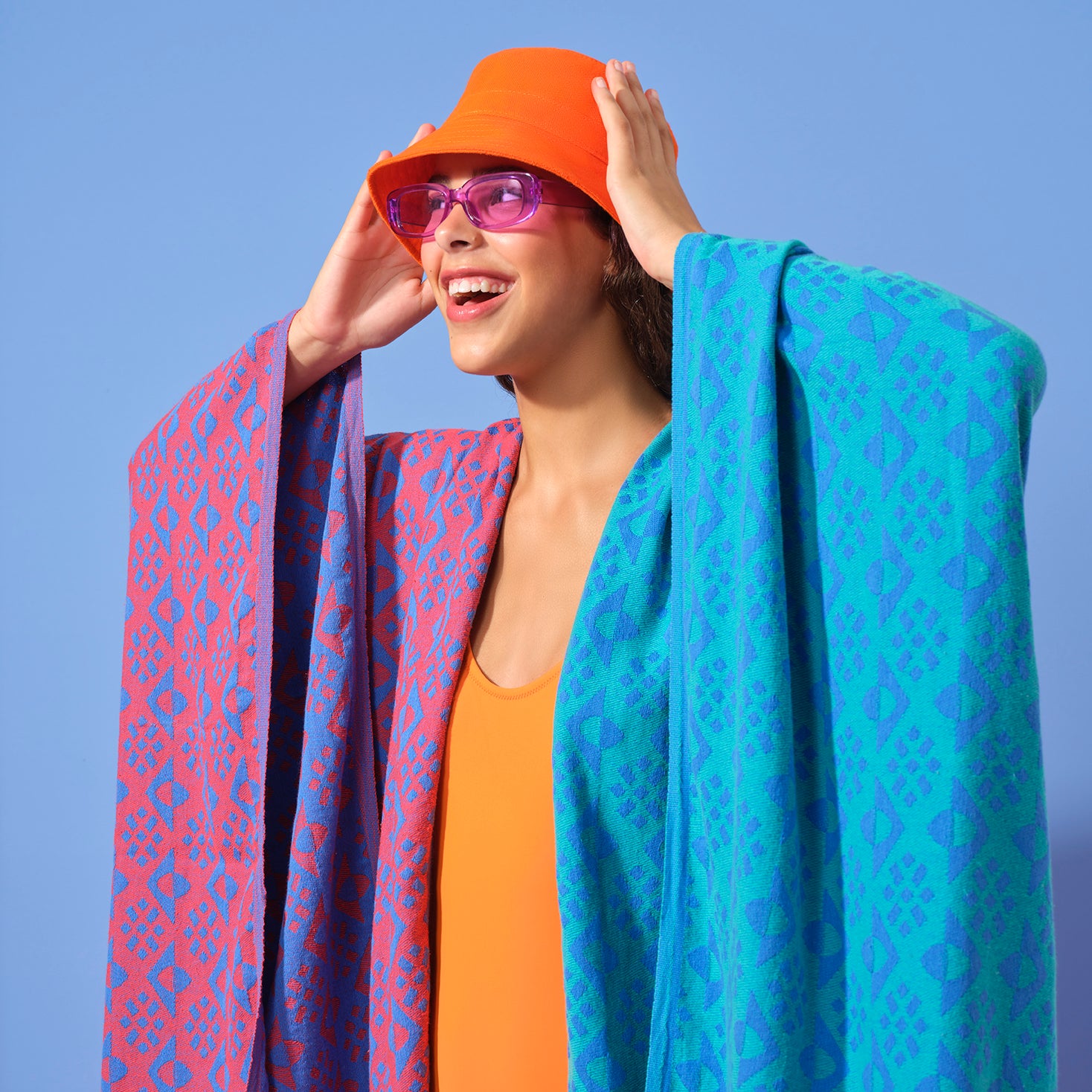 Teal 'Paro' Peştemal