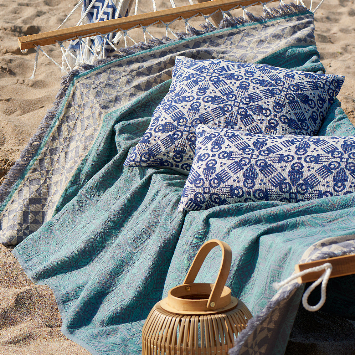 Sage Antrasit 'Antioch' Koltuk Şalı