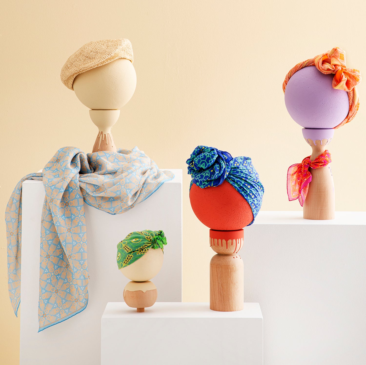 Yeşil 'Eye' Bandana, Fular