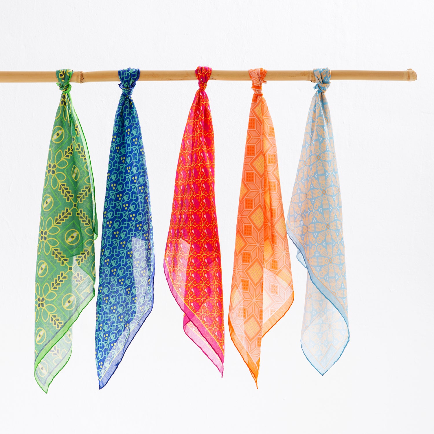 Yeşil 'Eye' Bandana, Fular