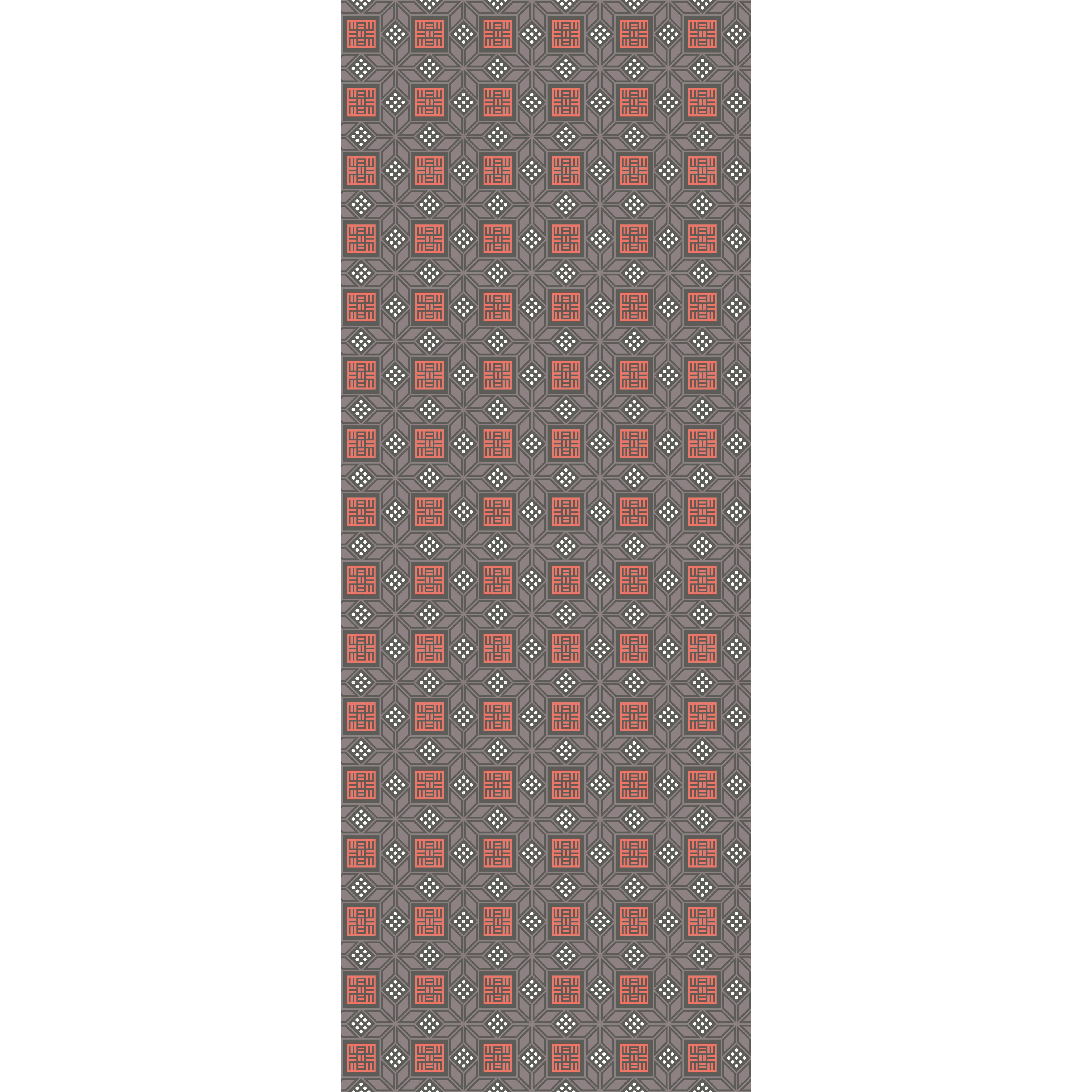 Anthracite 'Antioch' Wallpaper