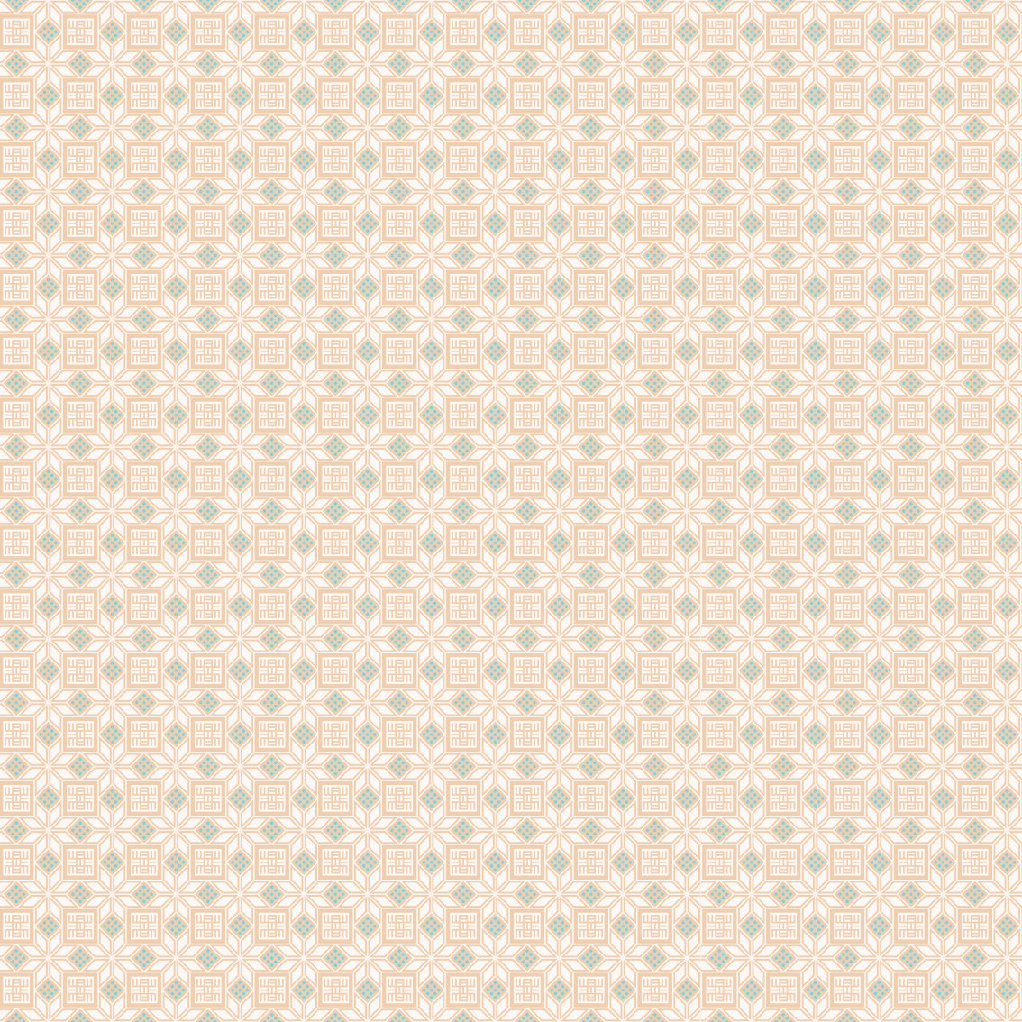 Creme 'Antioch' Wallpaper