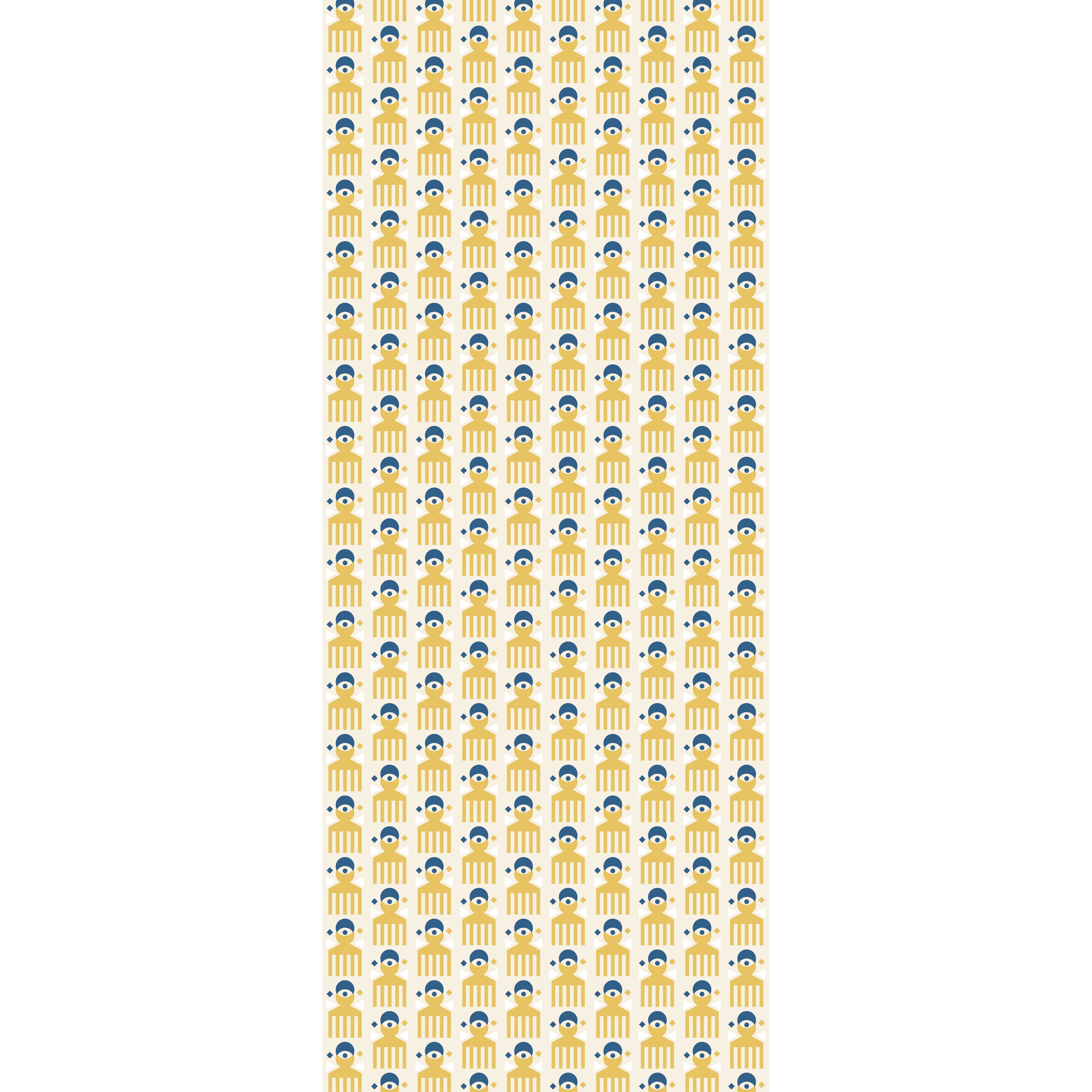 Sarı Duafe Duvar Kağıdı