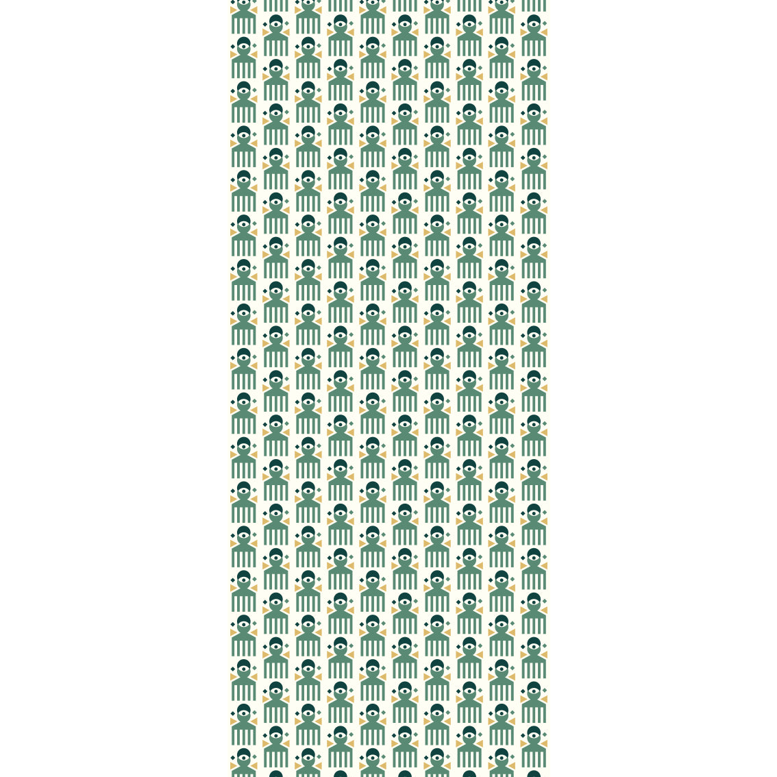 Yeşil Duafe Duvar Kağıdı