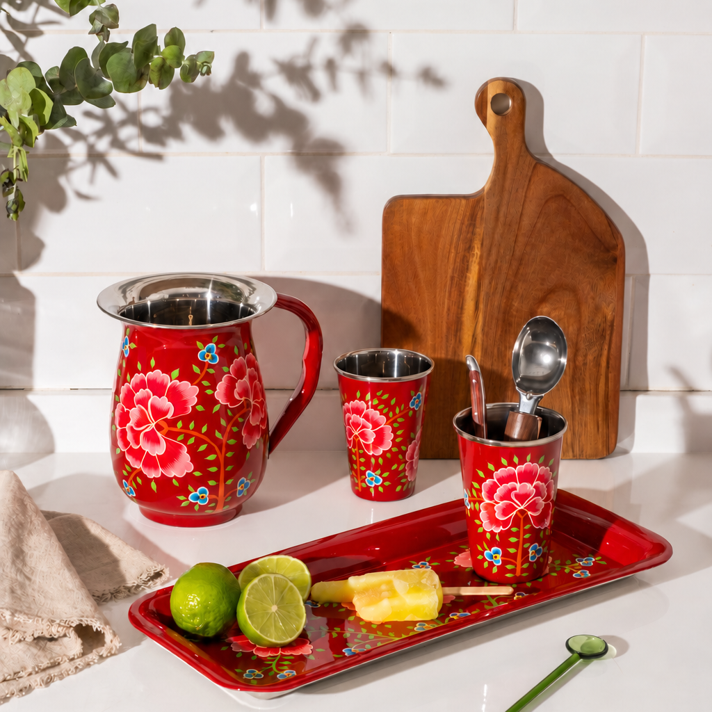 Jaipur Ruby Set