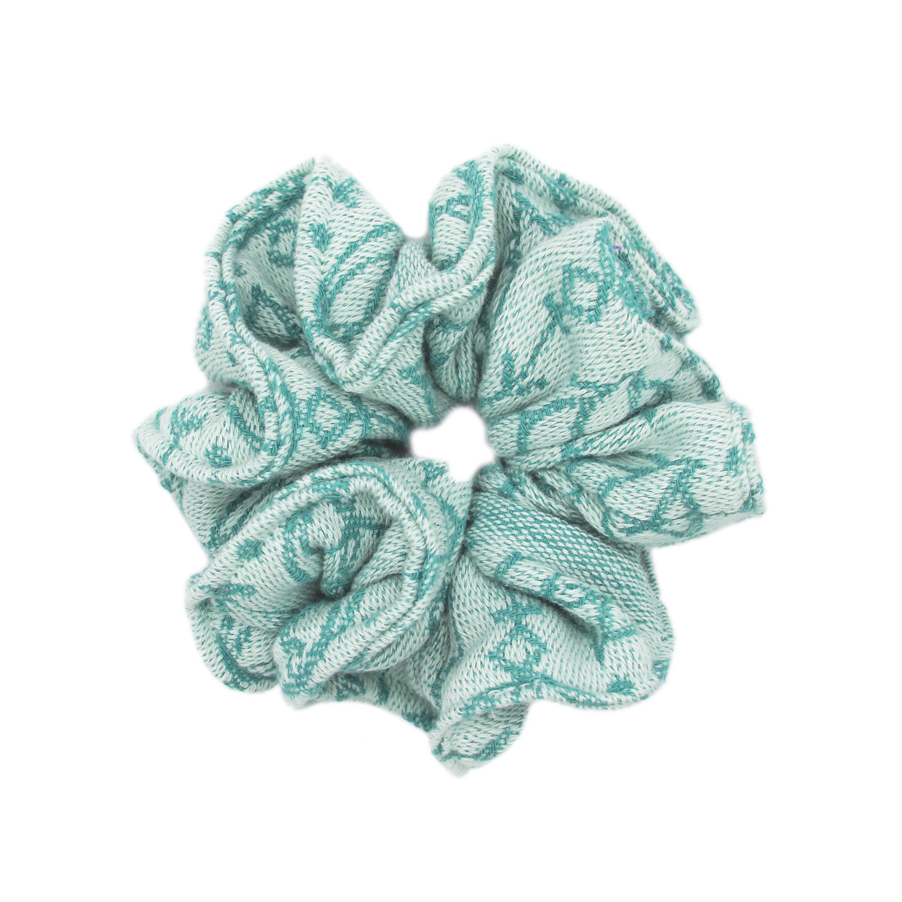 Mint 'Harvest' Scrunchie