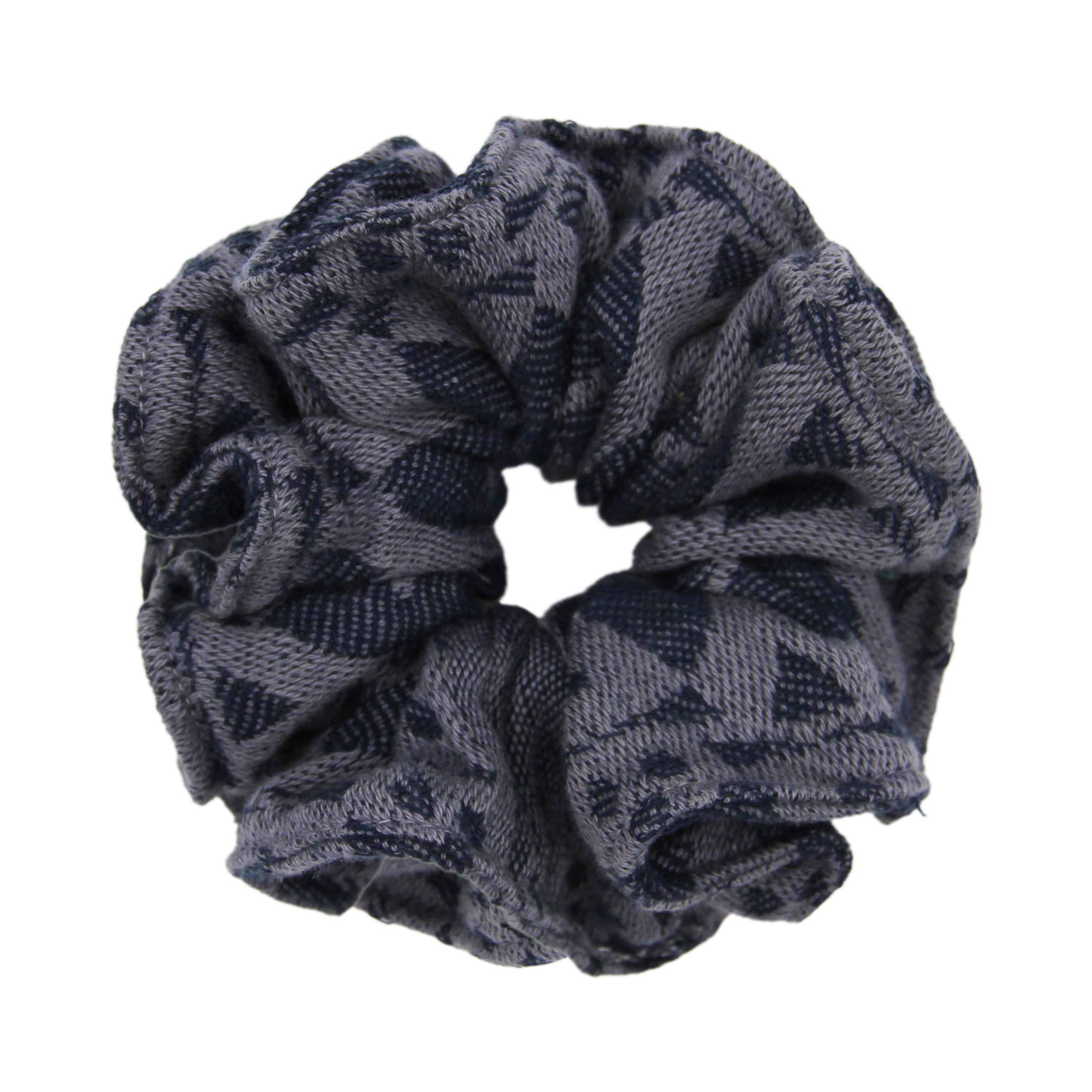 Lacivert 'Adinkra' Scrunchie Toka
