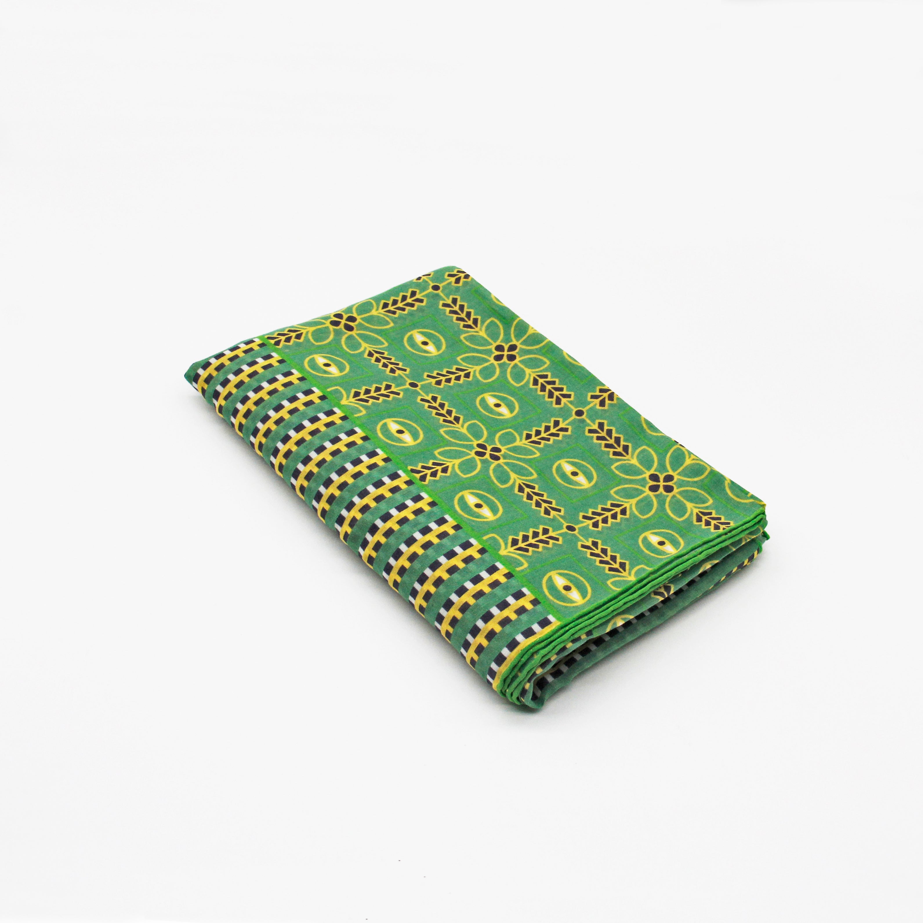 Yeşil 'Eye' Uzun Eşarp