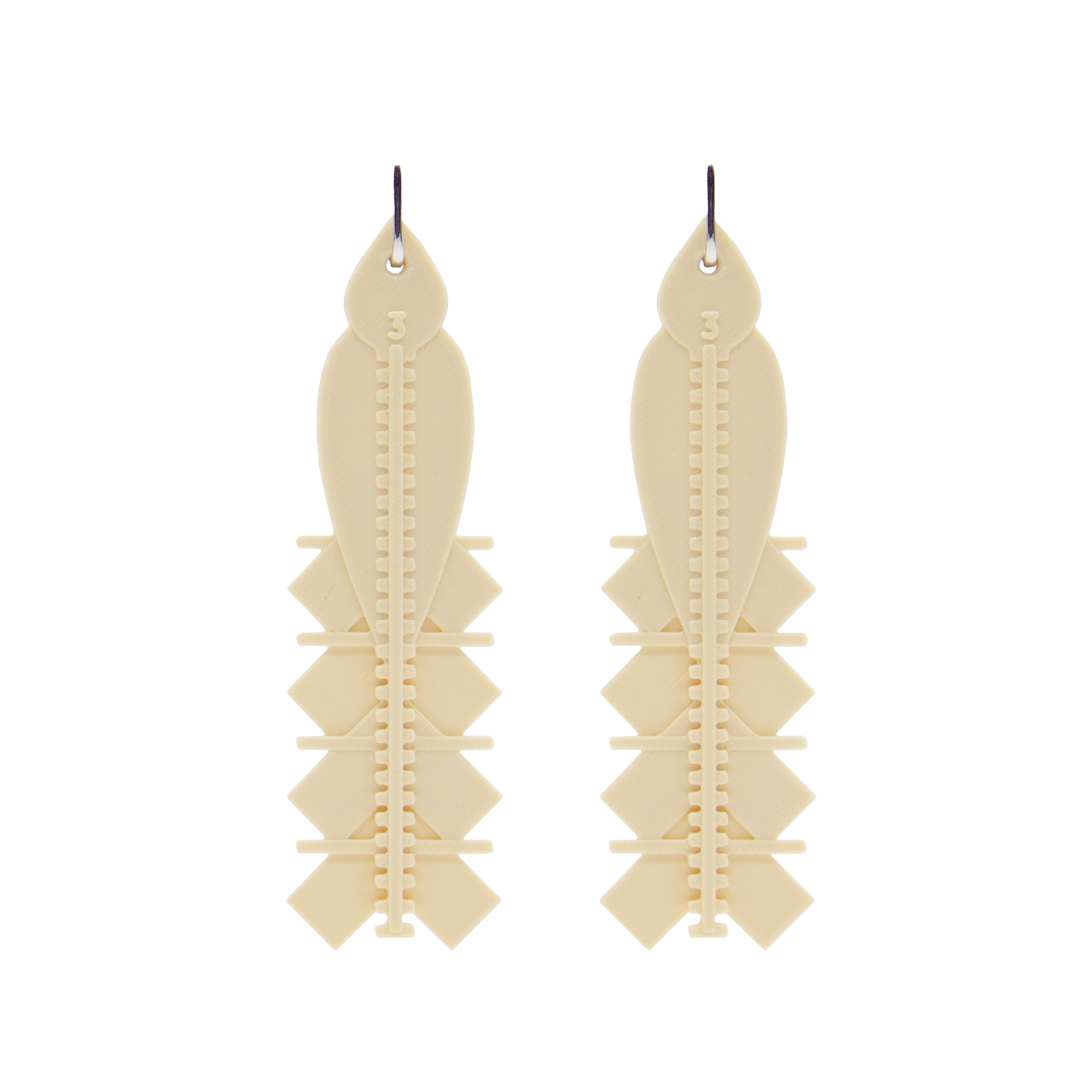 Ascending Bird Küpe, Lila