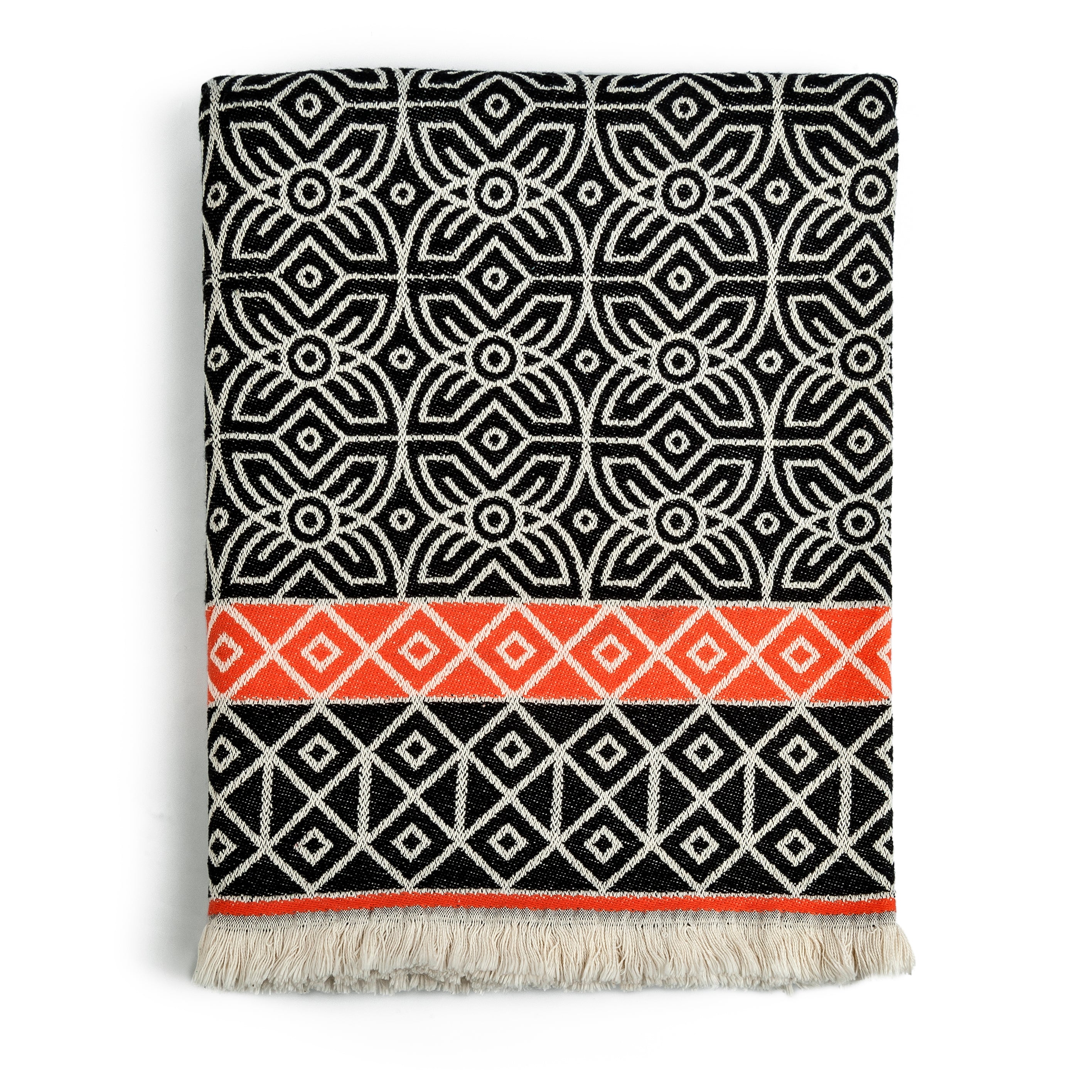 Siyah 'Fawohodie' Koltuk Şalı