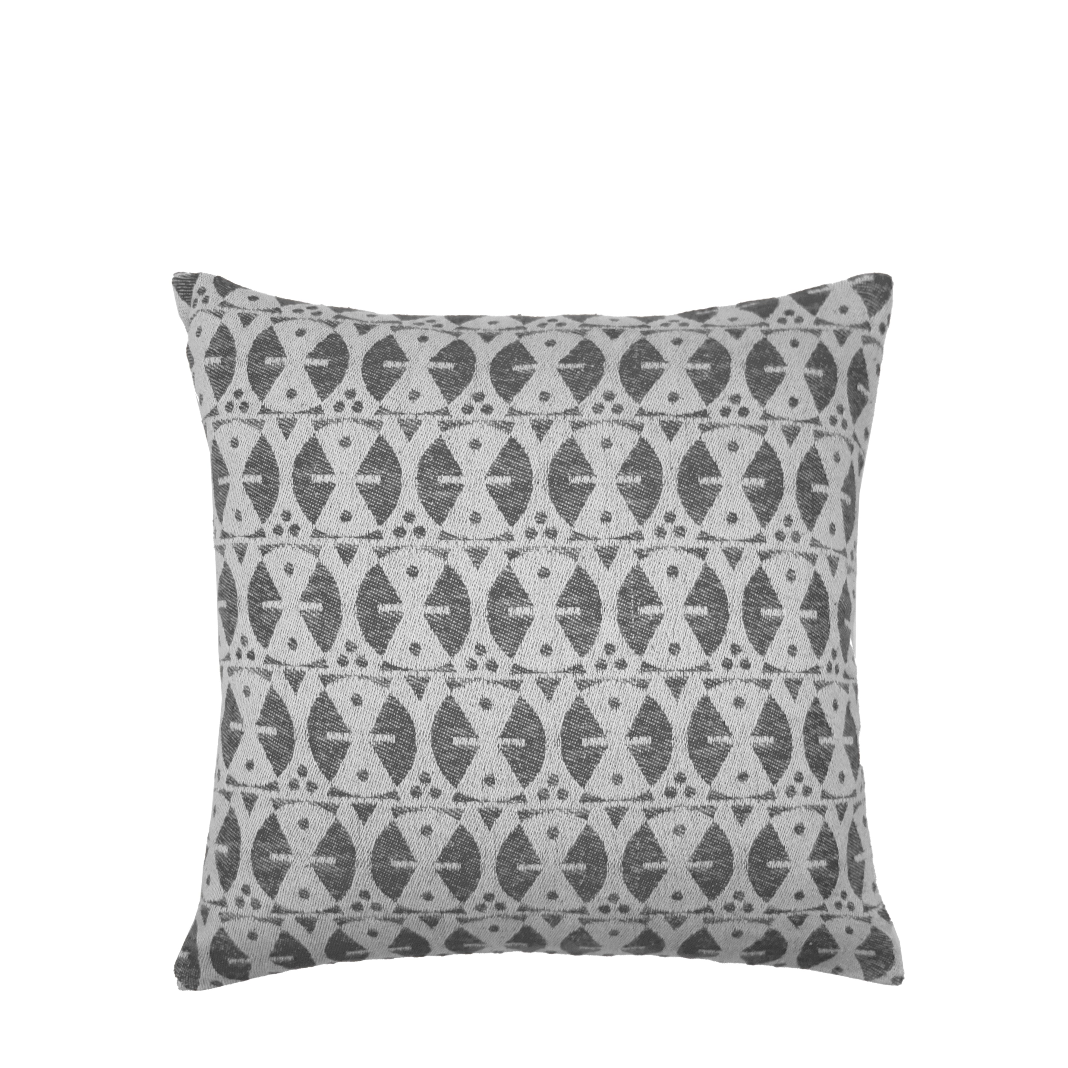 Navy 'Adinkra' Cushion 40x40cm