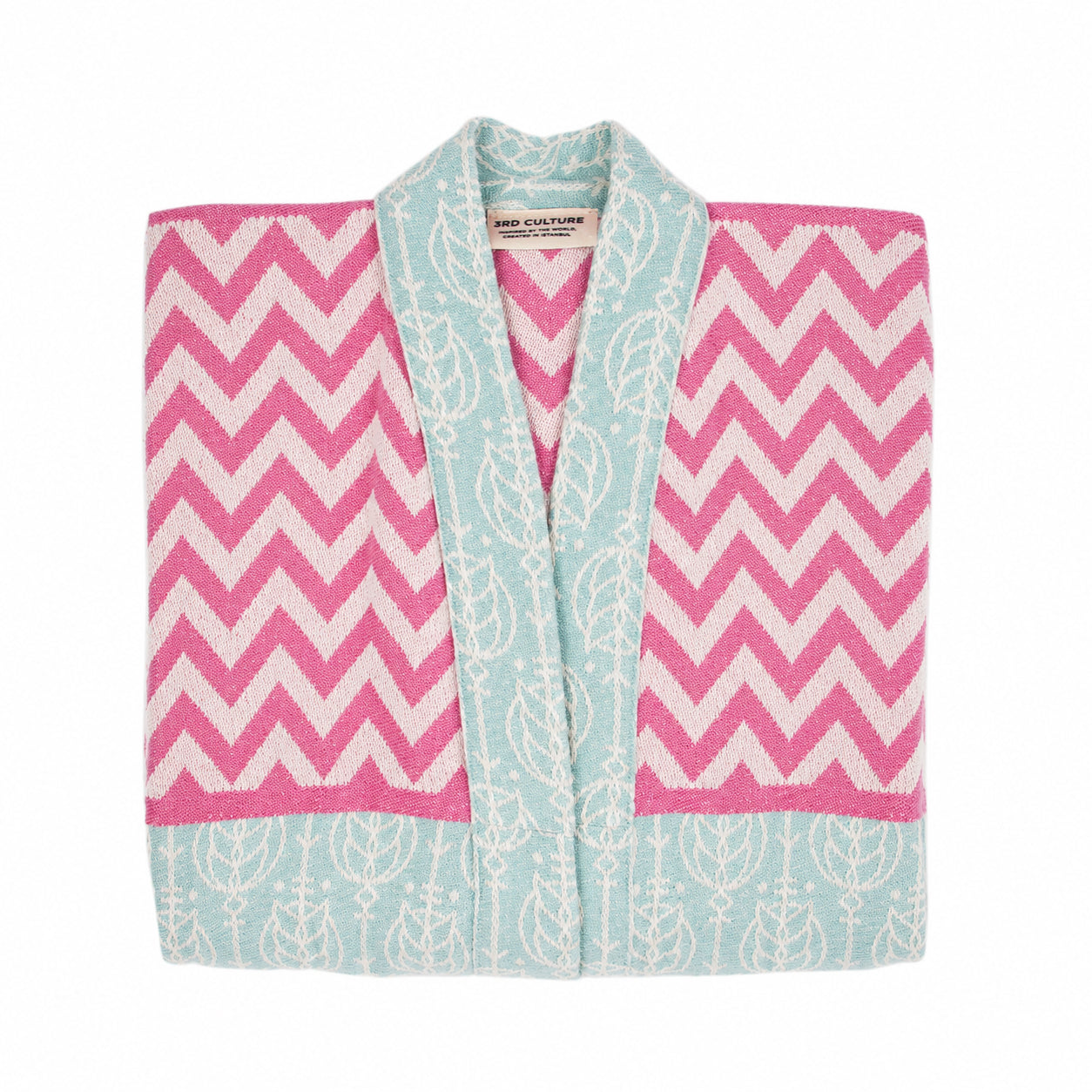 Pink 'Harvest' Kimono
