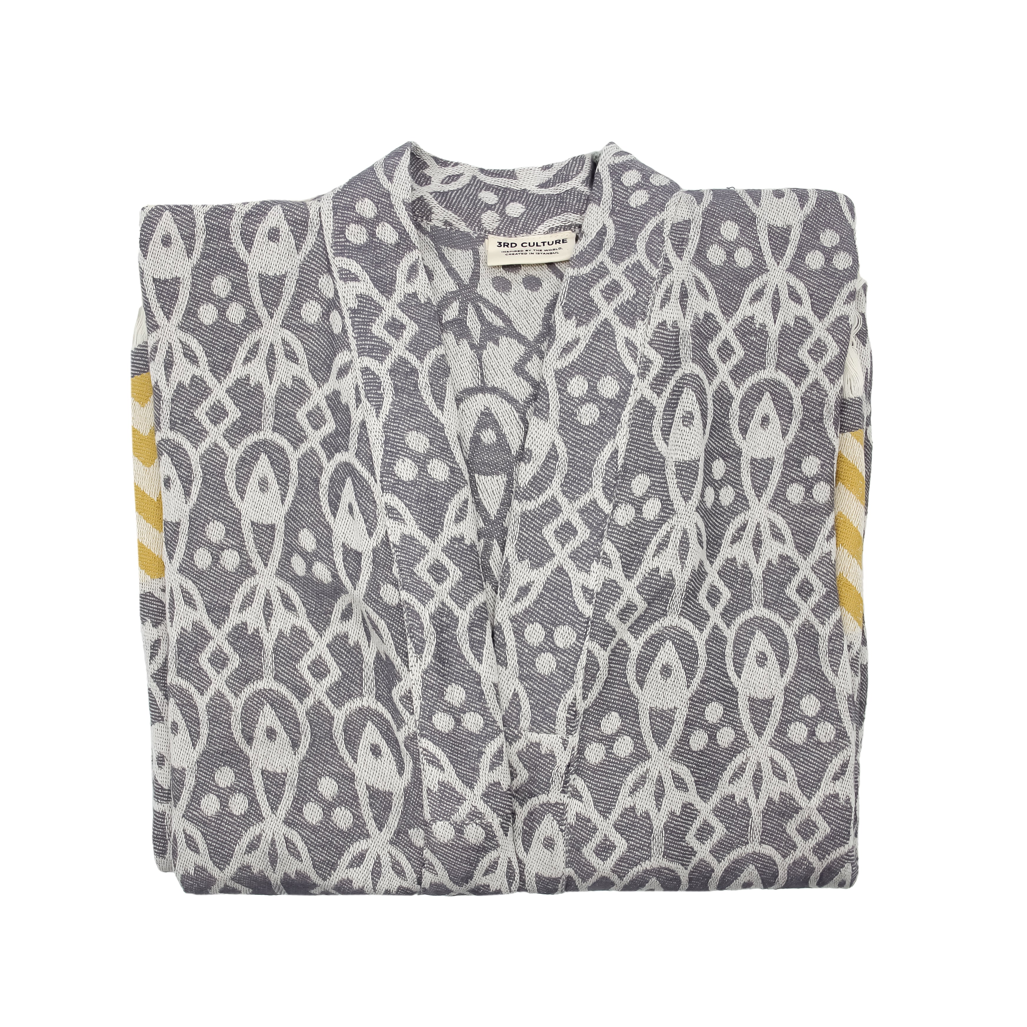 Grey& Mustard 'Mahi' Kimono