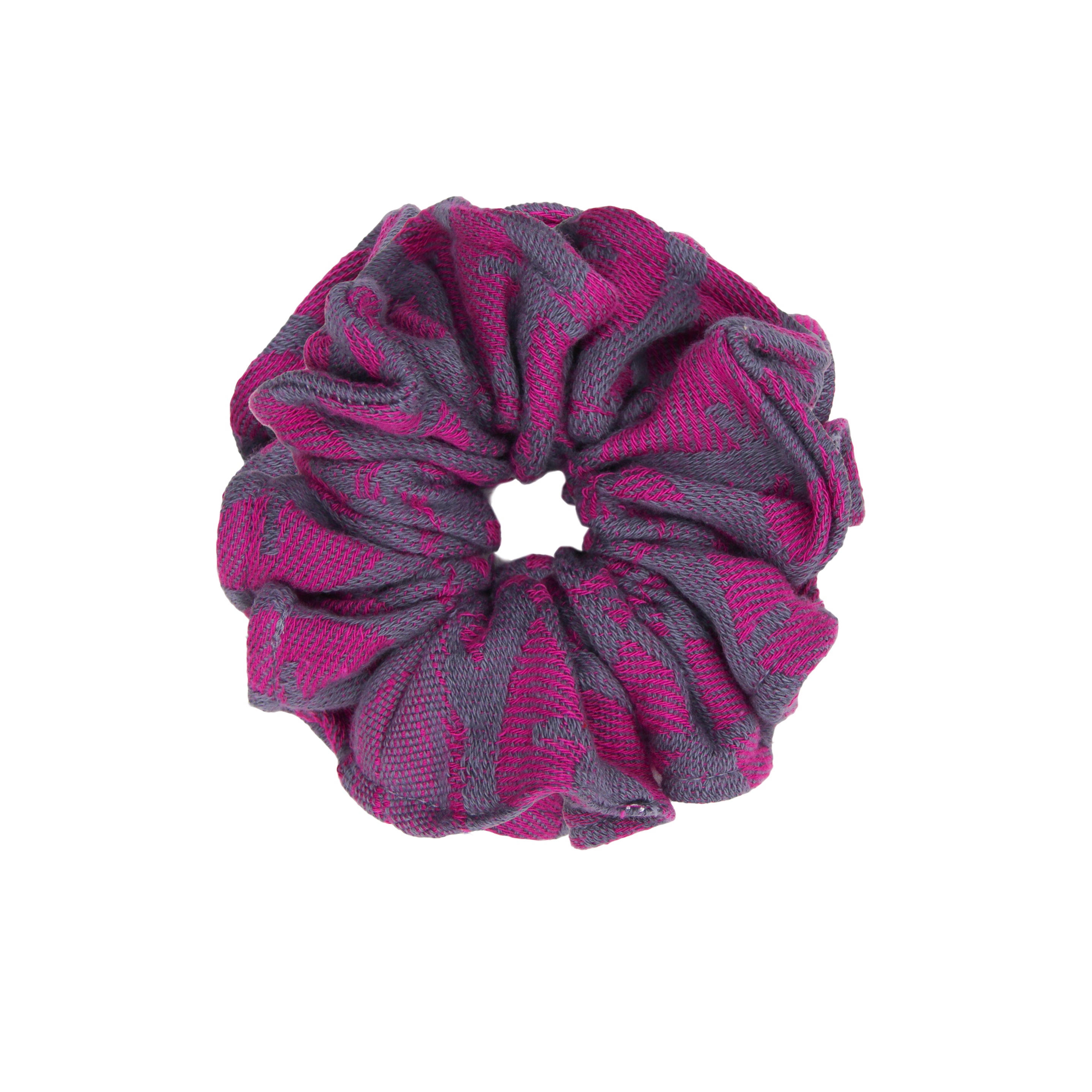 Pembe Antrasit 'Adinkra' Scrunchie Toka