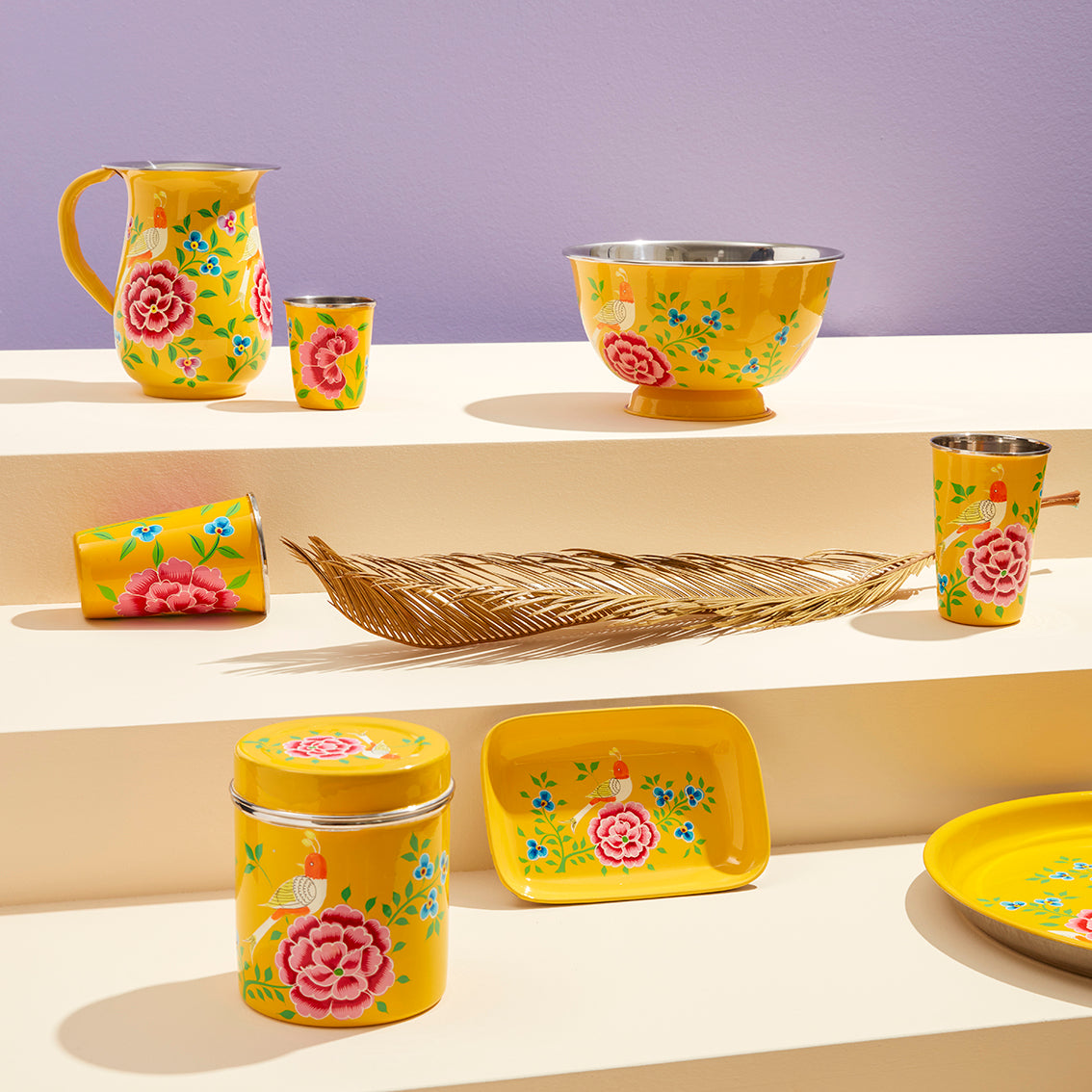 Yellow Bird Tea Box