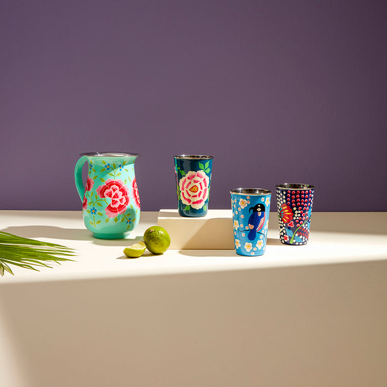 Navy Ivy Tumbler