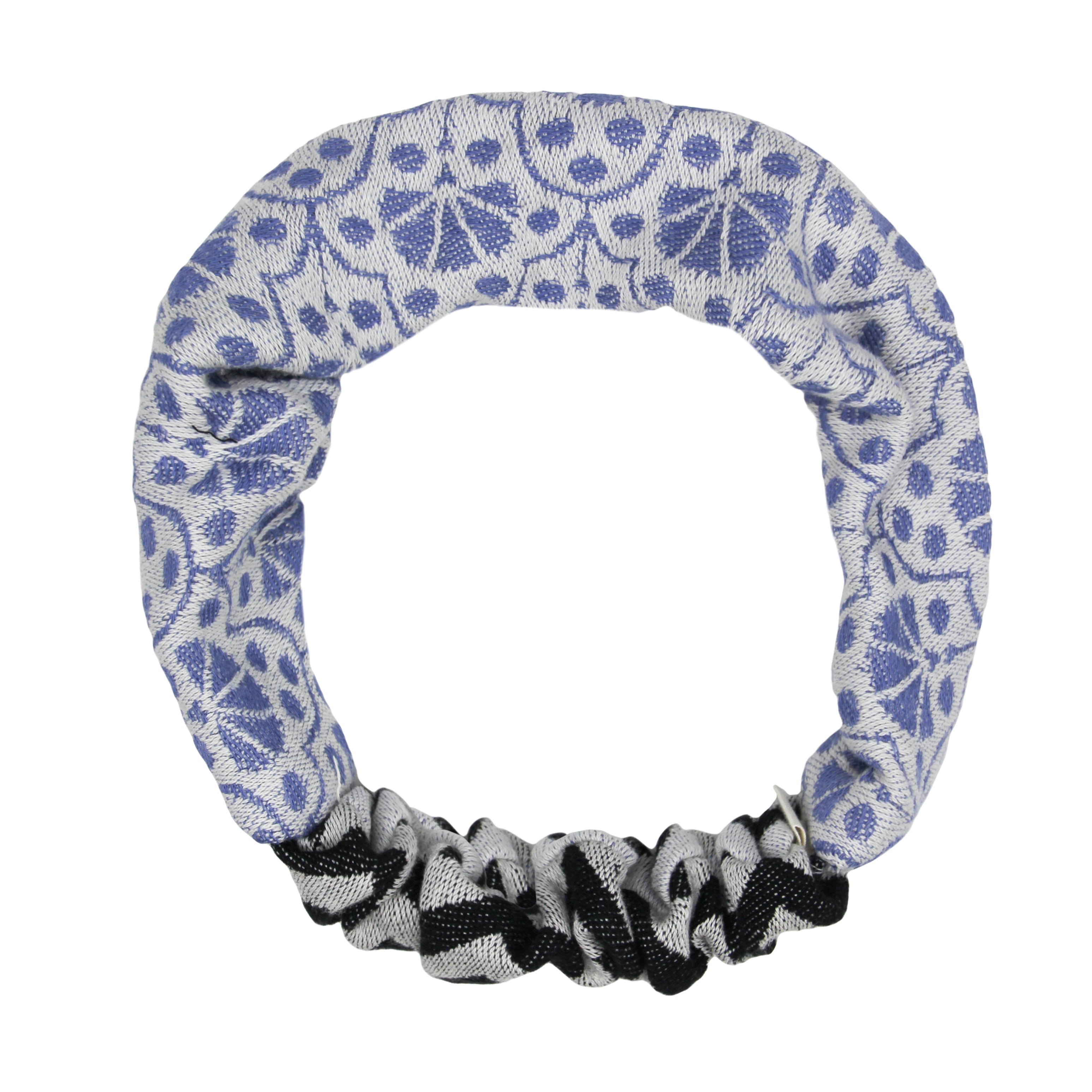 Mavi 'Jaipur' Saç Bandı