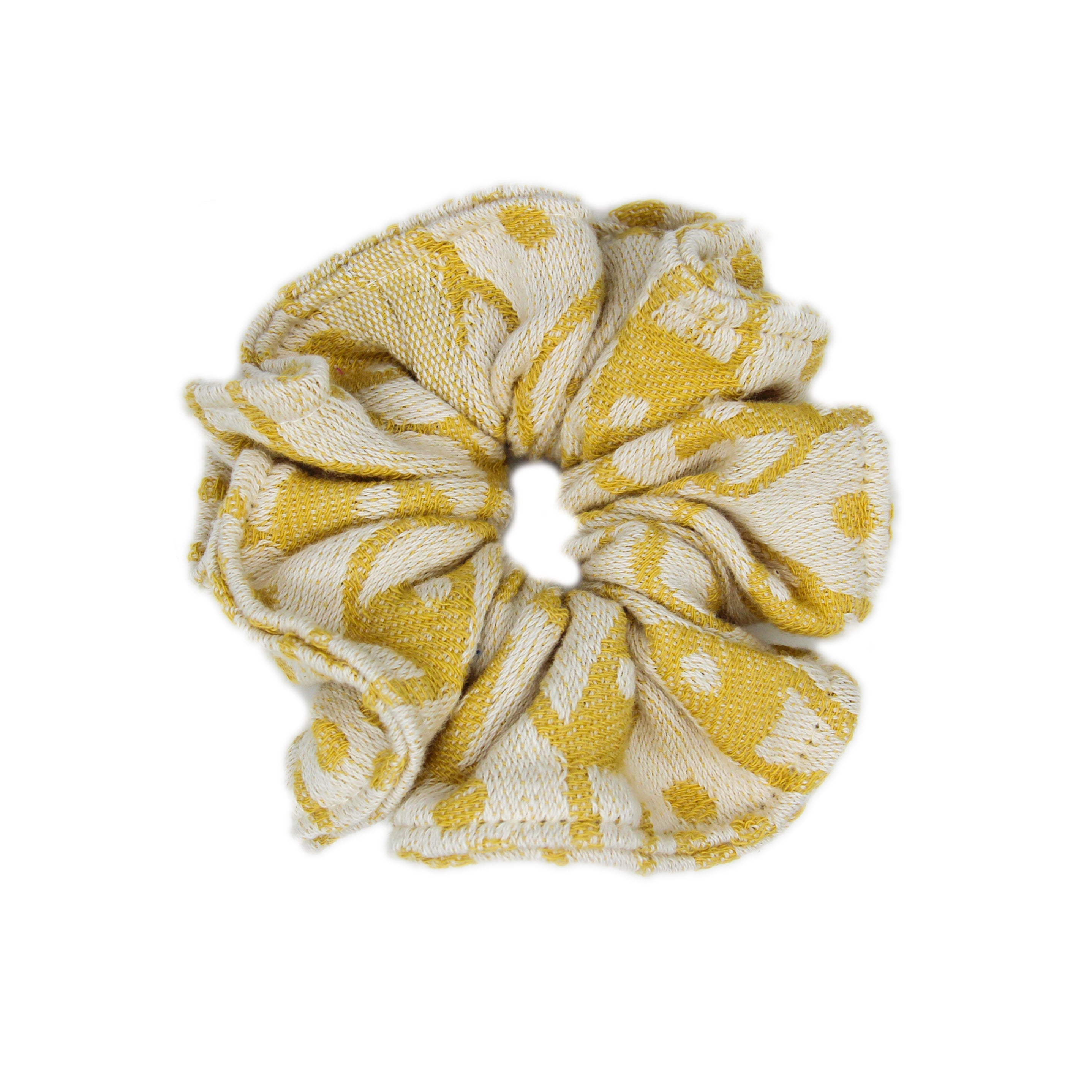 Mustard 'Mahi' Scrunchie