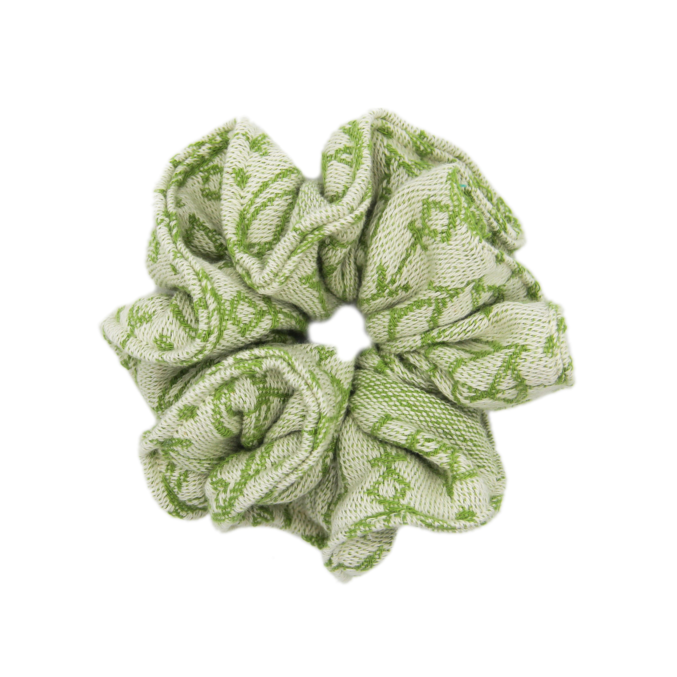Olive 'Harvest' Scrunchie