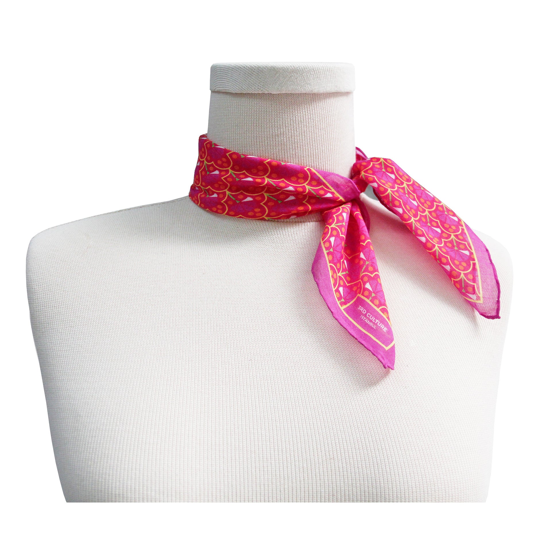 Ruby 'Jaipur' Pocket Square